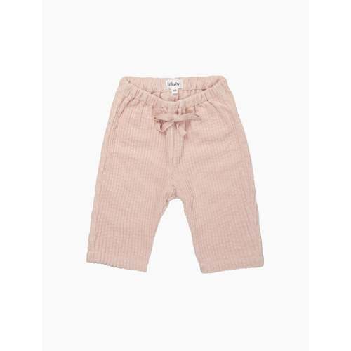 Charlie Baby Trousers in Barely Pink