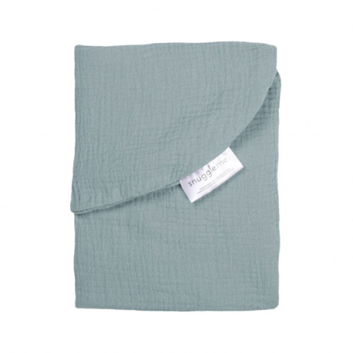 Lounger Curve Muslin Cover | Slate