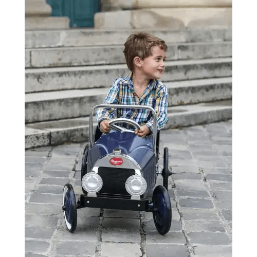 Baghera 1939 Ride On Classic Blue Pedal Car