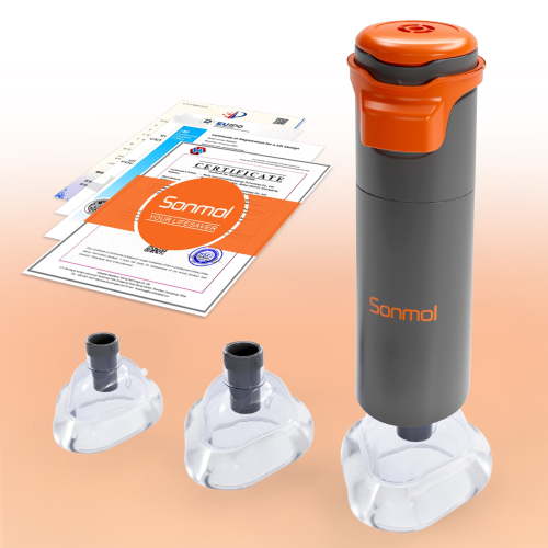 Sonmol Portable First Aid Kit, Dust-Proof Bag Included, Easy to Use, for Kids and Adults HSA/FSA Eligible