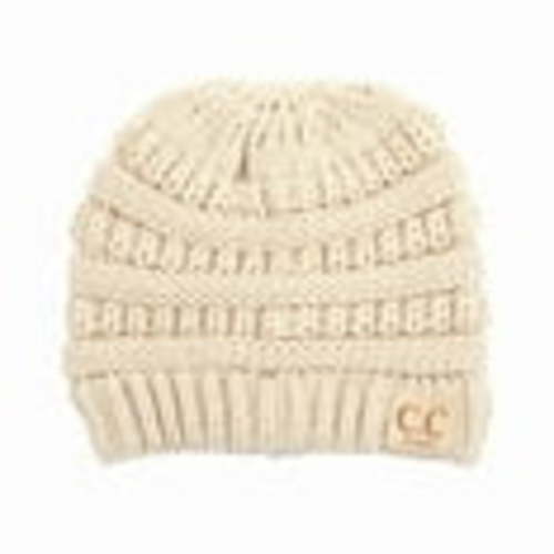 CC Baby Solid Knit Skully Newborn - 9 Months Beanie - Soft, Warm Hats for Babies and Toddlers - Cozy Winter Wear