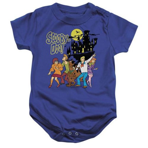 Baby Scooby Doo! Spooky Gang Infant Bodysuit Royal 6 Months