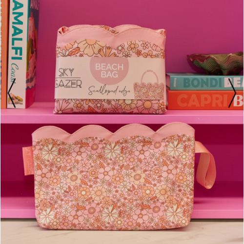 Scalloped Edge Wet Bag- Flower Power by Sky Gazer Online | THE ICONIC | Australia