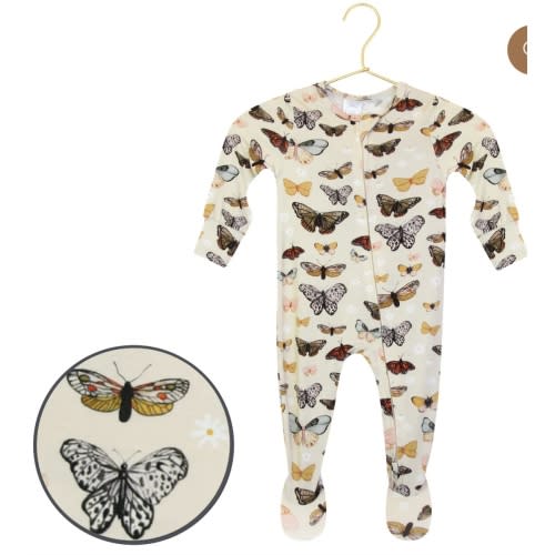 Amelia Zipper Footies