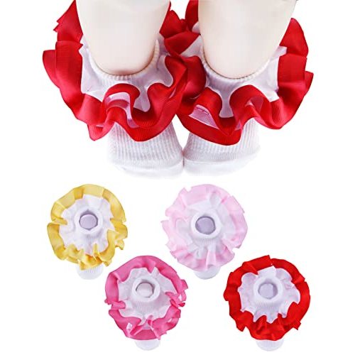 PrinceSasa Little Baby Girl Princess Lace Ruffles Socks Set
