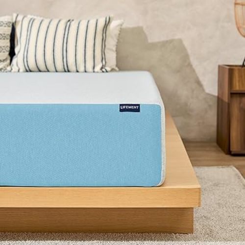 Twin 8 Inch Cooling Gel Memory Foam Mattress in a Box | Medium Firmness, Fiberglass Free, CertiPUR-US & Oeko-TEX Certified Foam, 75''L x 38''W