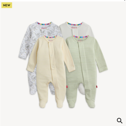 Magnetic 4-Pack Footie