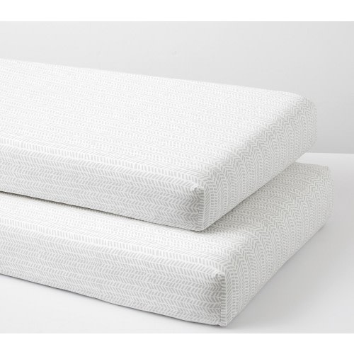 Broken Arrow Organic Cotton Crib Fitted Sheet