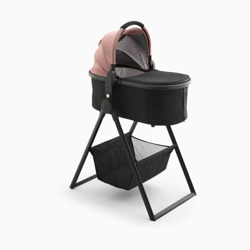 Mockingbird Bassinet + Bassinet Stand Bundle - Rose