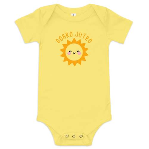 Balkan "Good Morning" Baby Bodysuit – Balkanish
