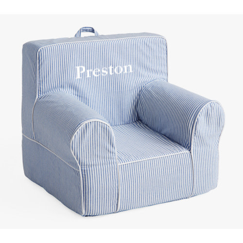 Anywhere Chair®, Chambray Blue Oxford Stripe