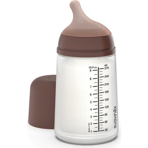 Suavinex Zerø.Zerø™ 2-Pack Medium Flow Large Anti-Colic Bottle