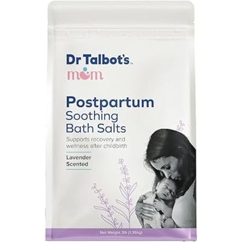 Dr. Talbot's Postpartum Soothing Bath Salts – Lavender Infused, Paraben-Free Relaxation & Recovery Bath Soak for New Moms – Ideal for Post-Childbirth Healing & Everyday Stress Relief