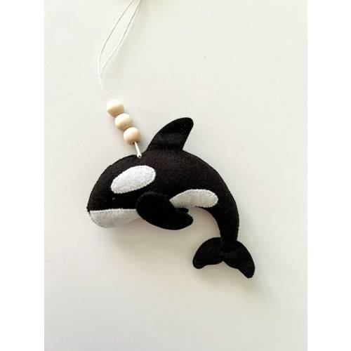 Sea Baby Gym Hanging Toy - Orca