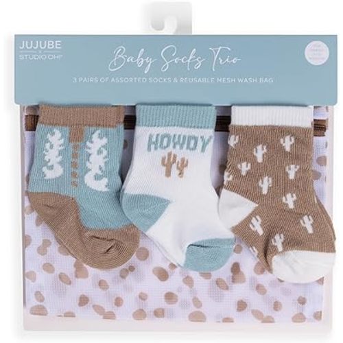 JuJuBe New x Studio Oh! Mama & Me Matching Socks For Mom and Baby Boy or Baby Girl, Baby Shower Gifts, Newborn Essentials