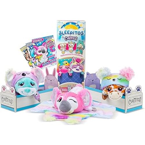 Cutetitos Sleepitos Collectible Plush - Snuggly Surprise Stuffed Animals - Collect All 10! Which Will You Get?