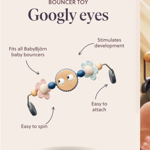 BabyBjörn Toy for Bouncer – Googly eyes