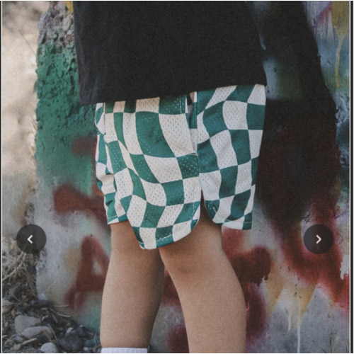 Little Trouble Shorts | Classic Checkers | Little Trouble