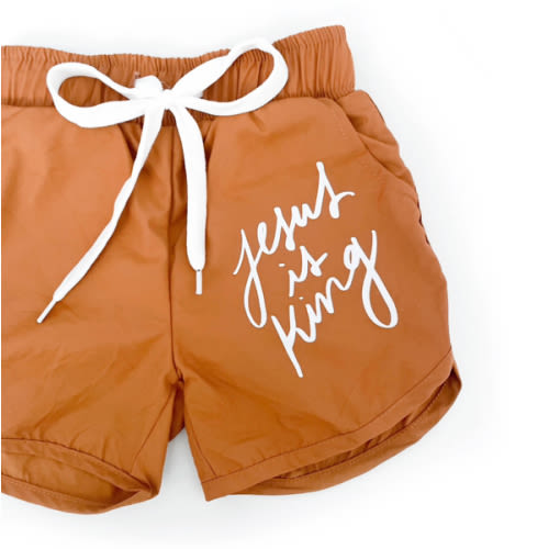 Jesus is King Swim Shorts