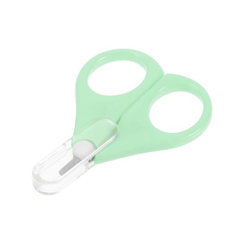 Unique Bargains Children Portable Short Handle Nail Scissors Toenail Clippers 3.15"x2.24"x0.39" 1 Pc Green