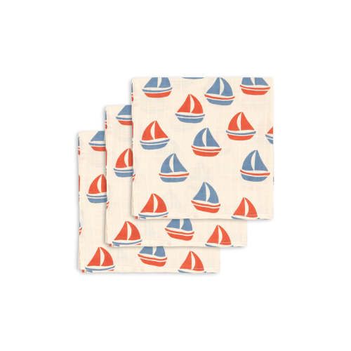 3 PACK MUSLIN CLOTH - ahoy