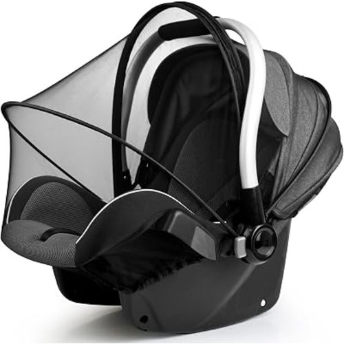 Sysmie Mosquito Net for Baby Car Seat and Doona Stroller, Universal Fit
