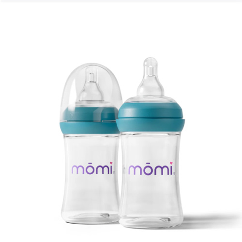 momi vibes breast-like bottle sets - lagoon
