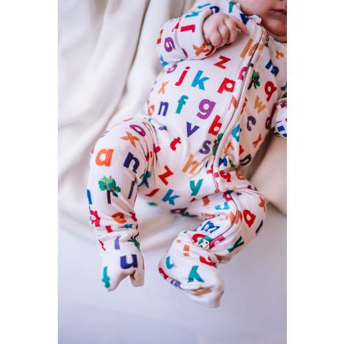 Chicka Chicka® Boom Boom Alphabet  - (Snug Zip Ribbed)