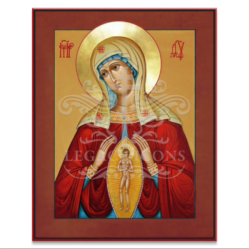 Theotokos "the Helper in Childbirth" Icon (Anonymous)