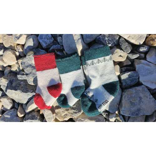 Mongolian Wool Socks (For Newborns and Infants)