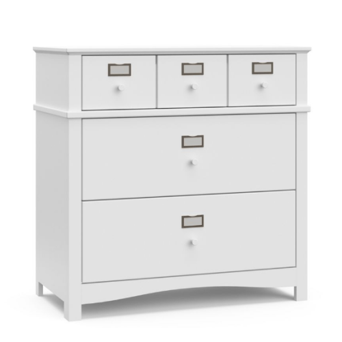Graco Story Customizable 3 Drawer Chest - White