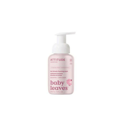 ATTITUDE Baby leaves 2-in-1 Foaming Wash Unscented
