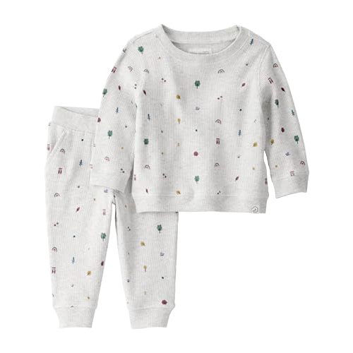little planet by carter's unisex-baby 2-piece Pants Set Made With Organic Cotton