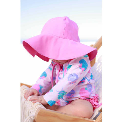 Solid Sun Hat | Pink Sweetie