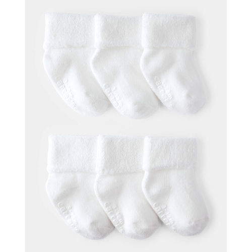 Baby 6-Pack Foldover Booties | Carter’s Oshkosh Canada