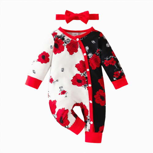 Newborn Baby Girl Clothes Ruffle Jumpsuit Romper Infant Coming Home Outfit for Baby Girl
