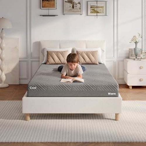 5 Inch Full Size Memory Foam Mattress for Hot Sleeper Medium Firm