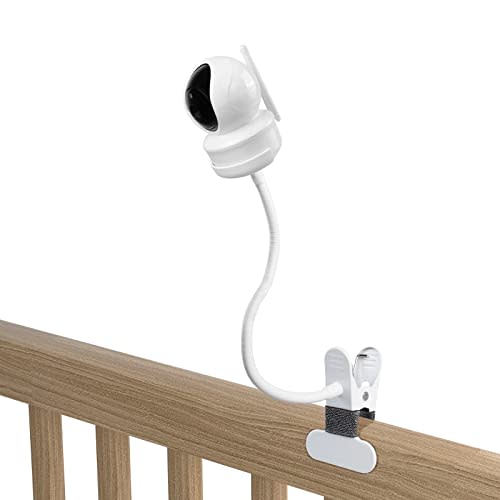 Flexible Baby Camera Clamp Mount for iFamily SM650/SM651, Kidsneed SM935A/SM935C, HUBOOK SM652, and ANMEATE SM650 Video Baby Monitor
