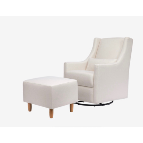 Toco Swivel Glider and Ottoman Set by Babyletto