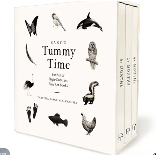 Baby's Tummy Time Book Box Set