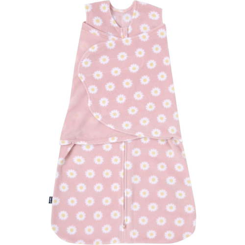 HALO® SleepSack® Swaddle, 3-Way Adjustable Wearable Blanket, TOG 1.5, Pink Daisy - Walmart.ca