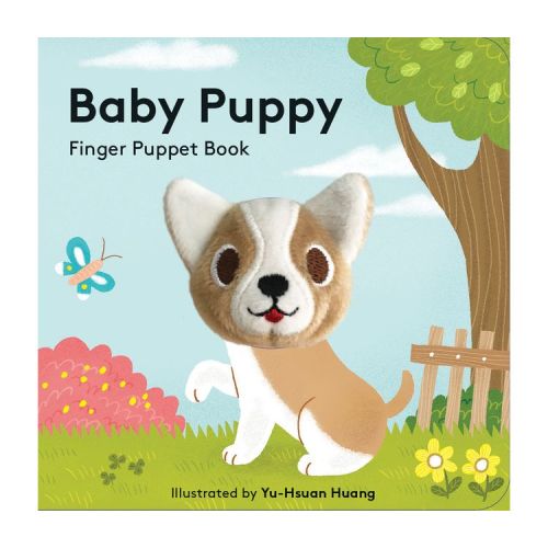 Baby Puppy: Finger Puppet Book - (Board Book)