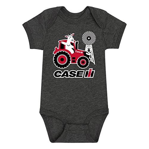 Country Casuals Case IH - Goat Driving Tractor - Infant Baby One Piece