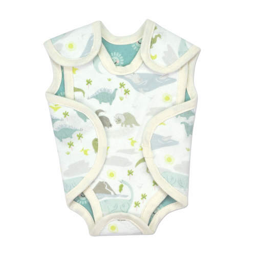 Happy Dino Reversible NIC-Suit Bodysuit