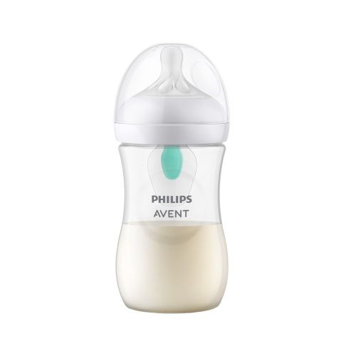 Avent Natural Response Bottle With AirFree Vent 260ml White