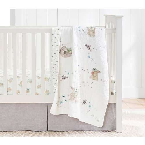 Star Wars™ The Mandalorian™ Grogu™ Baby Bedding Set | Pottery Barn Kids