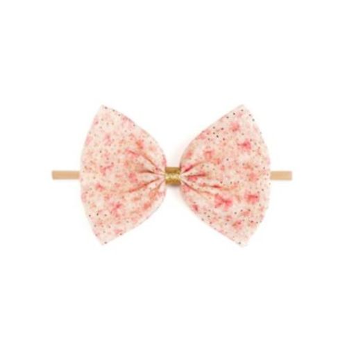 Girls' Ditsy Floral Tulle Bow Baby Headband - Baby
