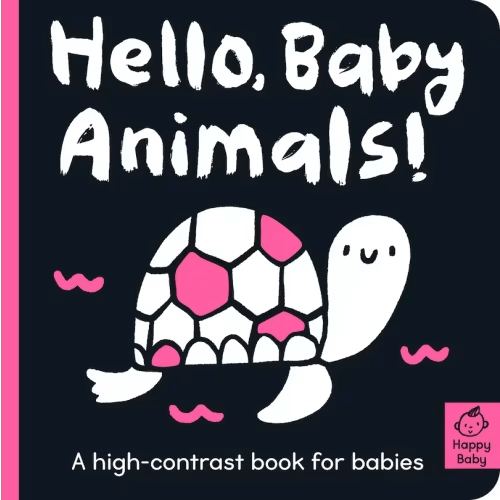 Hello Baby Animals!: A High-contrast Book For Babies Book By Amelia Hepworth, (Board Book) | Indigo