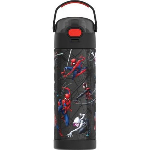Thermos 16oz Stainless Steel FUNtainer Water Bottle with Bail Handle - Black