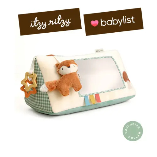 Babylist x Itzy™ Tummy Time Mirror - Alex the Fox
